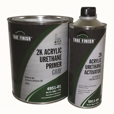 Transtar Autobody Technology 2K Acrylic Urethane Primer, Gallon 4951-01